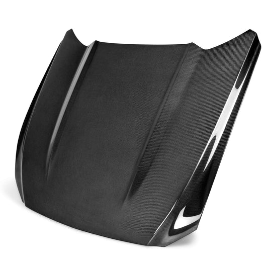 Anderson Composites Type-OE double sided carbon fiber hood for 2015-2017 Ford Mustang Eco Boost/V6
