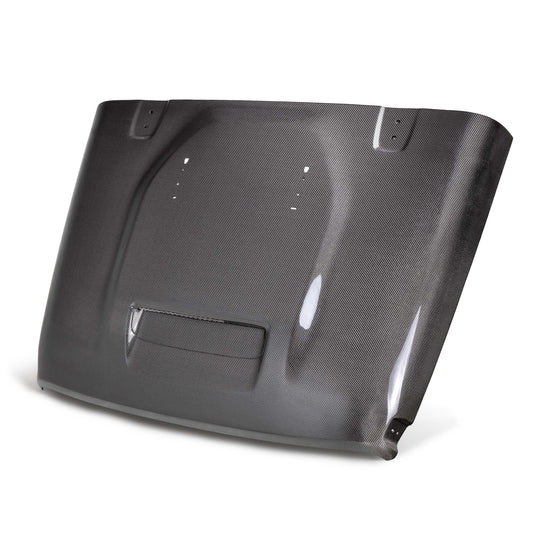 Anderson Composites Style-MO carbon fiber hood for 2018-2026 Jeep Wrangler (JL)