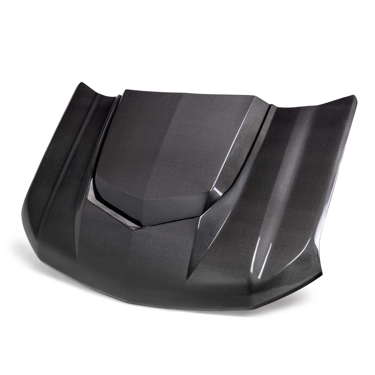 Anderson Composites Type AZ carbon fiber hood for 2020-2026 Chevrolet Silverado 1500