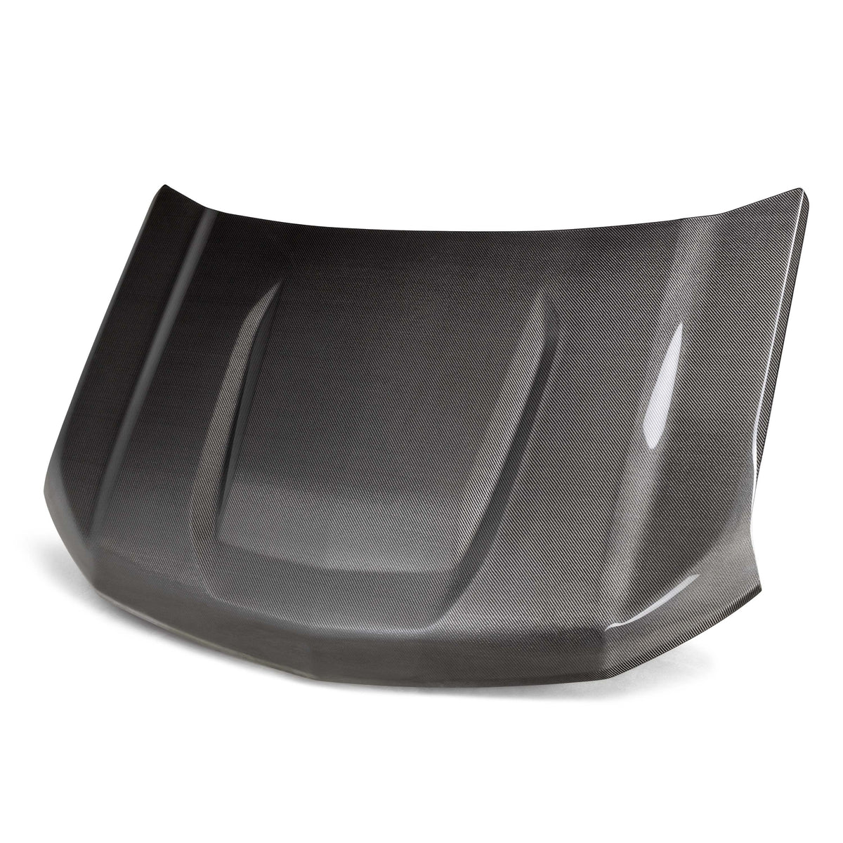 Anderson Composites Type-OE carbon fiber hood for 2020-2026 Chevrolet Silverado 1500
