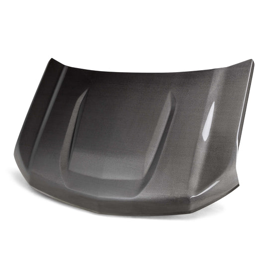 Anderson Composites Type-OE carbon fiber hood for 2020-2026 Chevrolet Silverado 1500