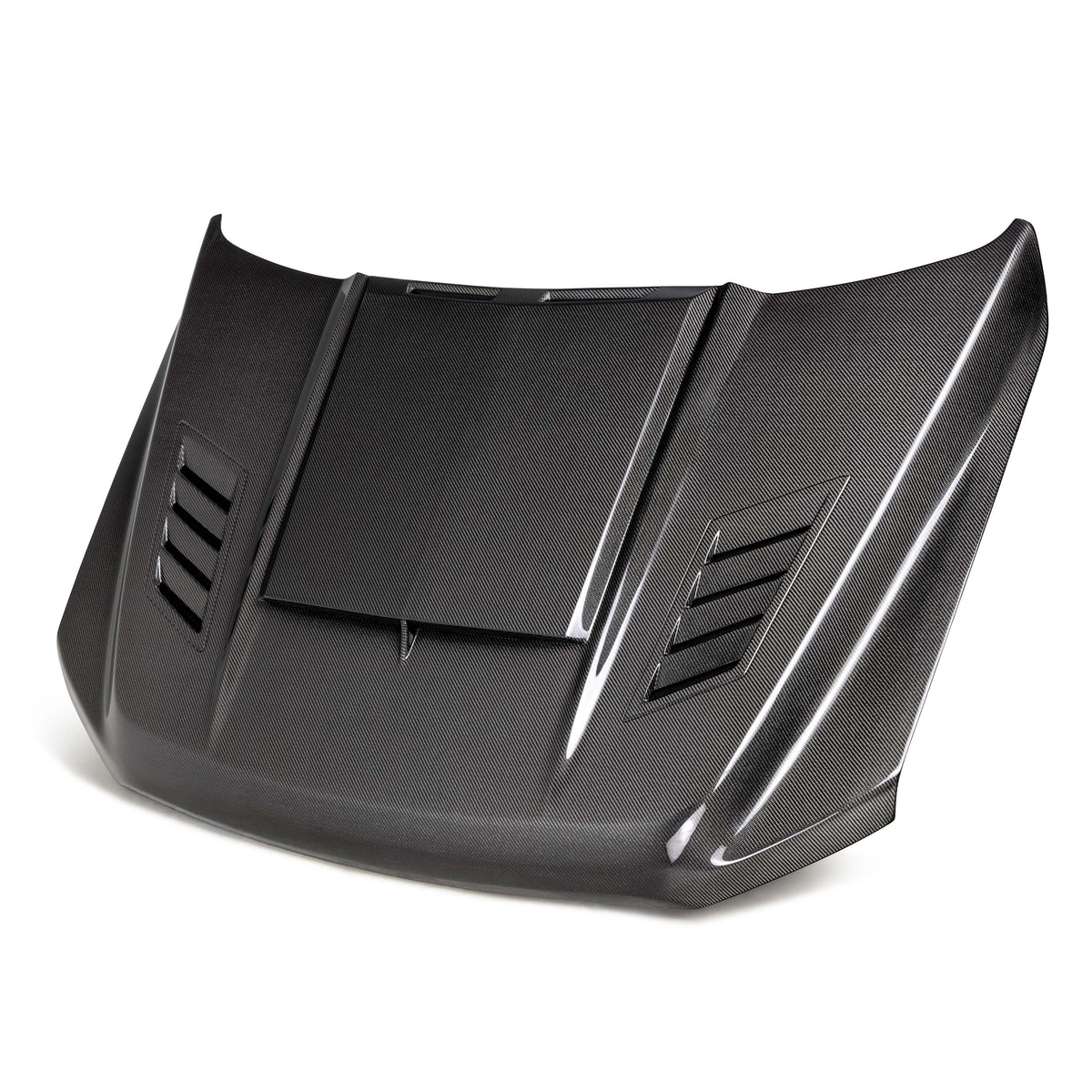 Anderson Composites Type-AB carbon fiber hood for 2021-2026 Ford F-150