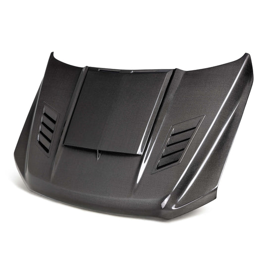 Anderson Composites Type-AB carbon fiber hood for 2021-2026 Ford F-150
