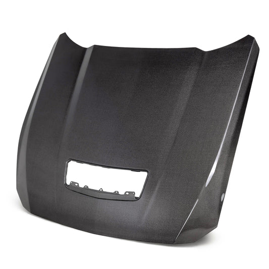 Anderson Composites Type-OE double sided carbon fiber hood for 2024-2026 Ford Mustang