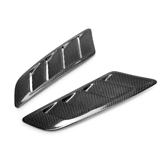 Anderson Composites Type-AB carbon fiber hood vents for 2015-2017 Ford Mustang GT