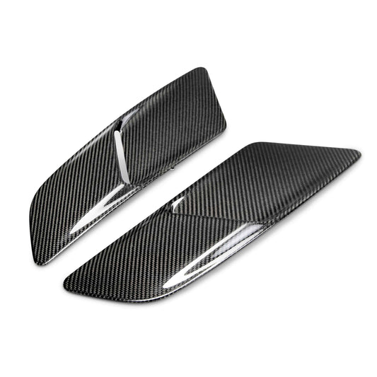 Anderson Composites Type-OE carbon fiber hood vents for 2015-2017 Ford Mustang GT