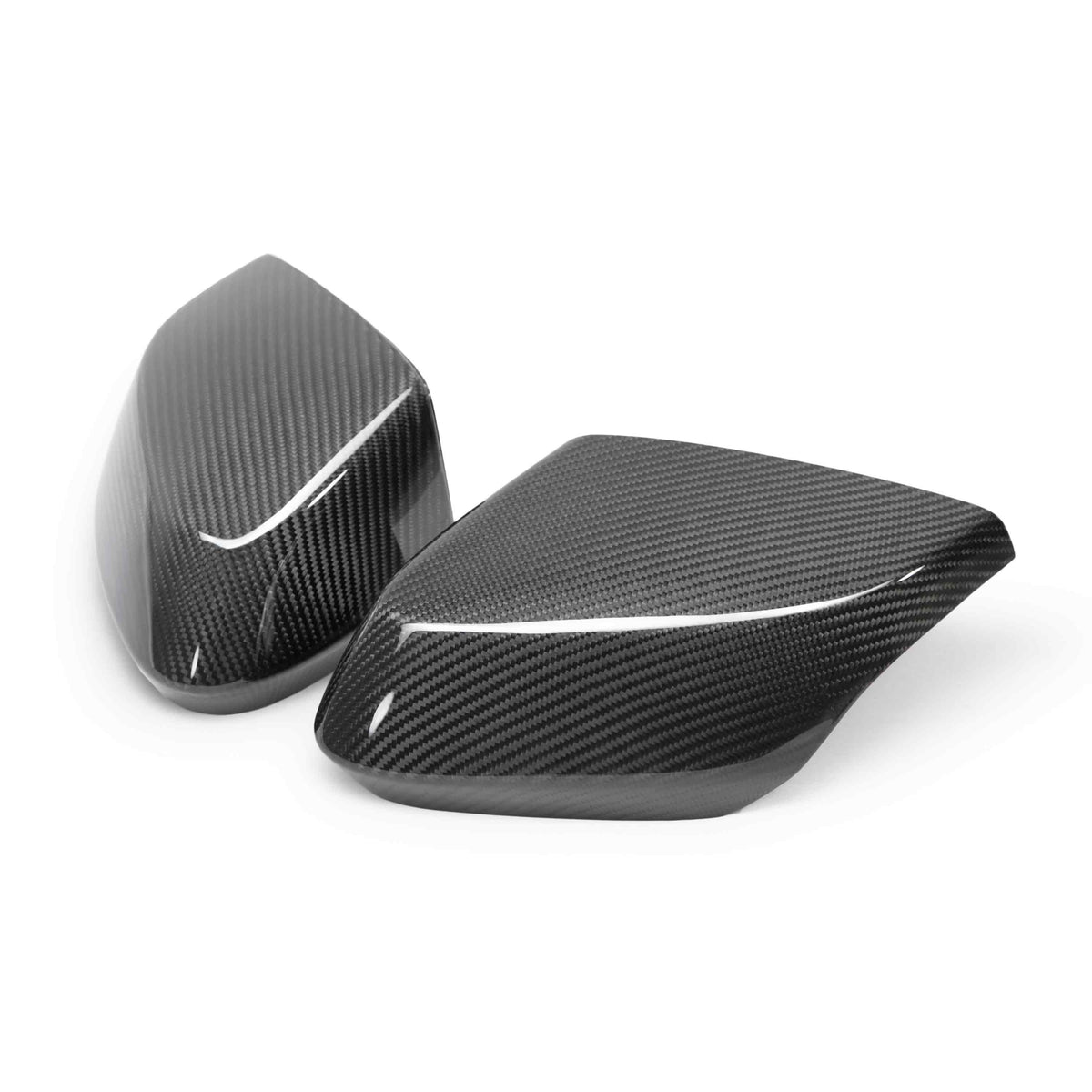 Anderson Composites Carbon fiber replacement mirror covers for 2020-2025 Chevrolet C8 (PAIR)