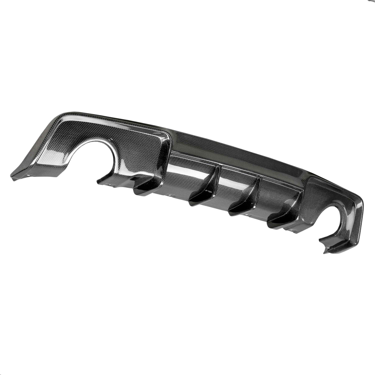 Anderson Composites Type-MB carbon fiber rear diffuser for 2020-2023 Dodge Charger Hellcat WideBody