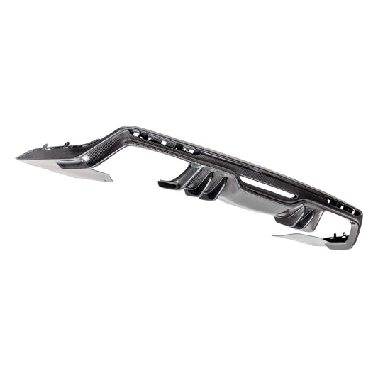Anderson Composites Type-OE carbon fiber rear valance for 2022-2025 Cadillac CT5 Blackwing