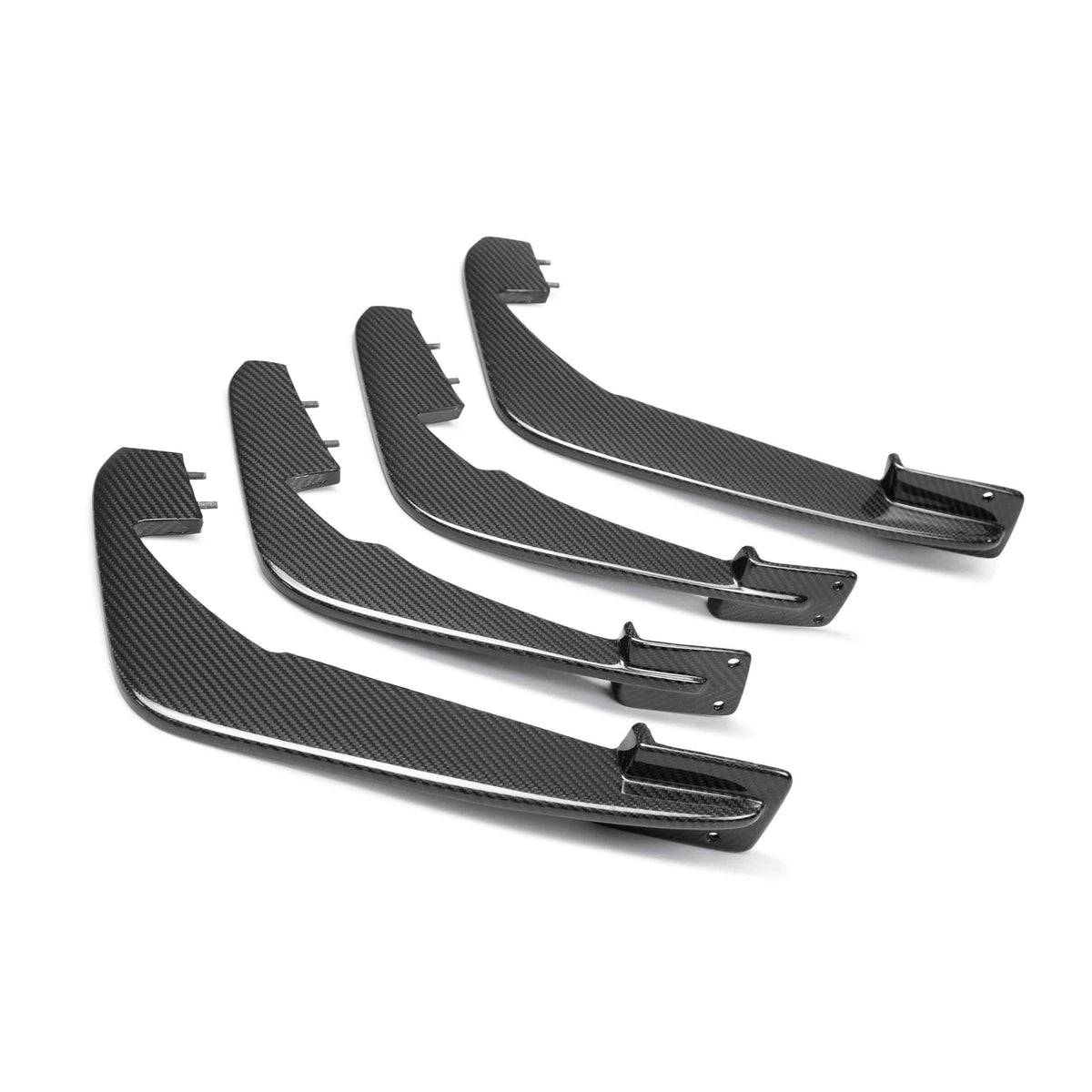 Anderson Composites Carbon fiber rear diffuser fins for 2020-2025 Chevrolet C8 (SET)