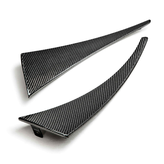 Anderson Composites Type-OE carbon fiber rear mud flaps for 2014-2019 Chevrolet Corvette C7 Stingray/Z06