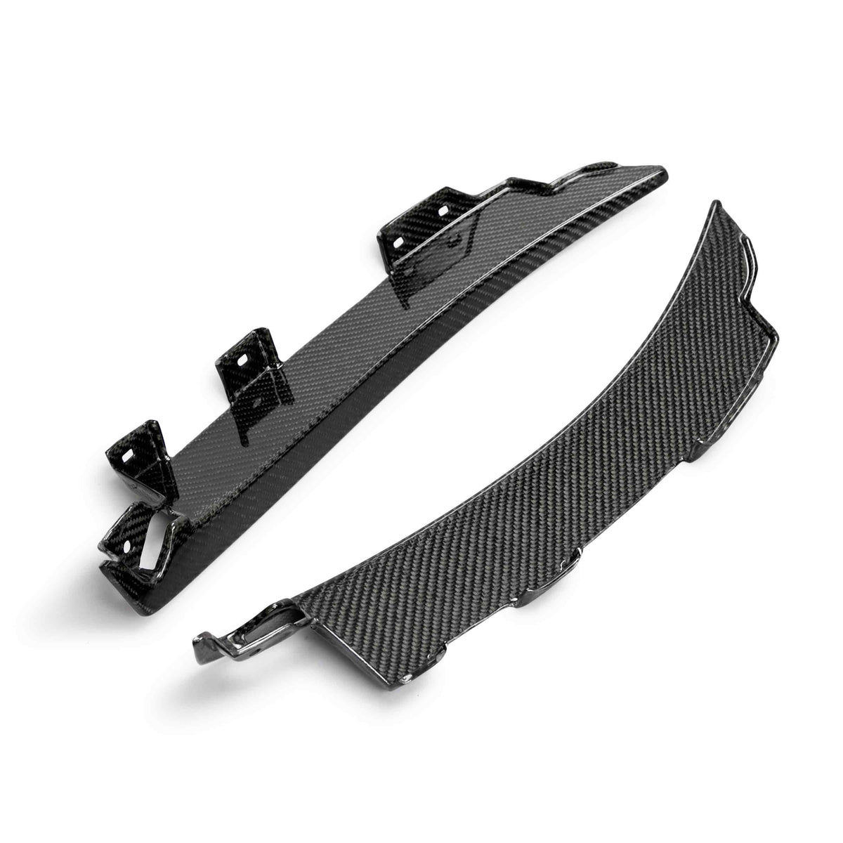 Anderson Composites Carbon fiber rear splash guards for 2020-2022 Ford Mustang Shelby GT500