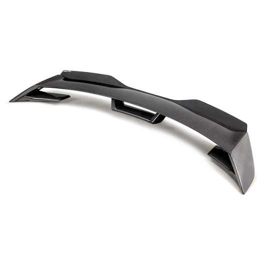 Anderson Composites Type-GTG carbon fiber rear spoiler w/Gurney Flap for 2024-2026 Ford Mustang