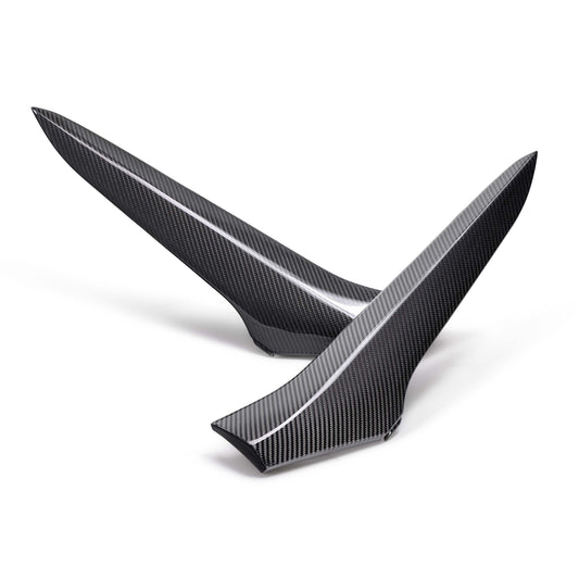 Anderson Composites Carbon fiber side scoop trim for 2023-2025 Chevrolet C8 Z06 (PAIR)