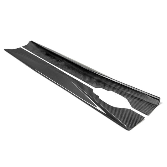 Anderson Composites Type-MB carbon fiber rocker panels for 2020-2025 Chevrolet C8