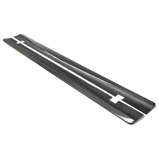 Anderson Composites Type-MB carbon fiber side rocker panels for 2020-2021 Dodge Charger Widebody