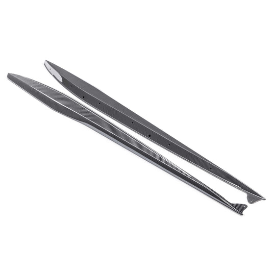 Anderson Composites Carbon fiber rocker panel splitter for 2023-2025 Chevrolet C8 Z06