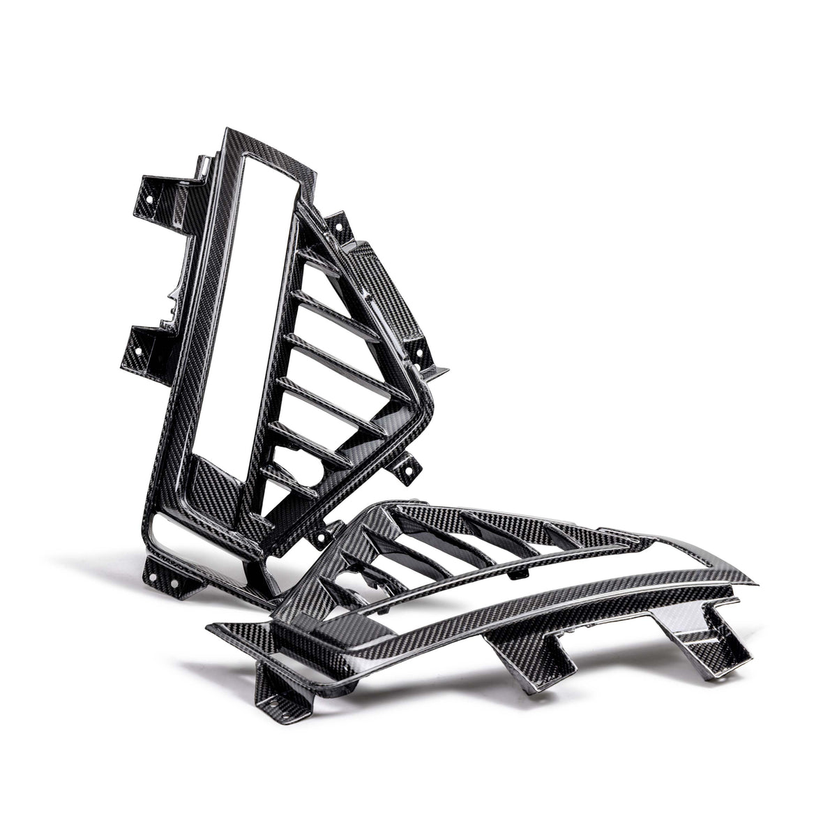 Anderson Composites Type-OE carbon fiber side grilles for 2022-2024 Cadillac CT5-V Blackwing