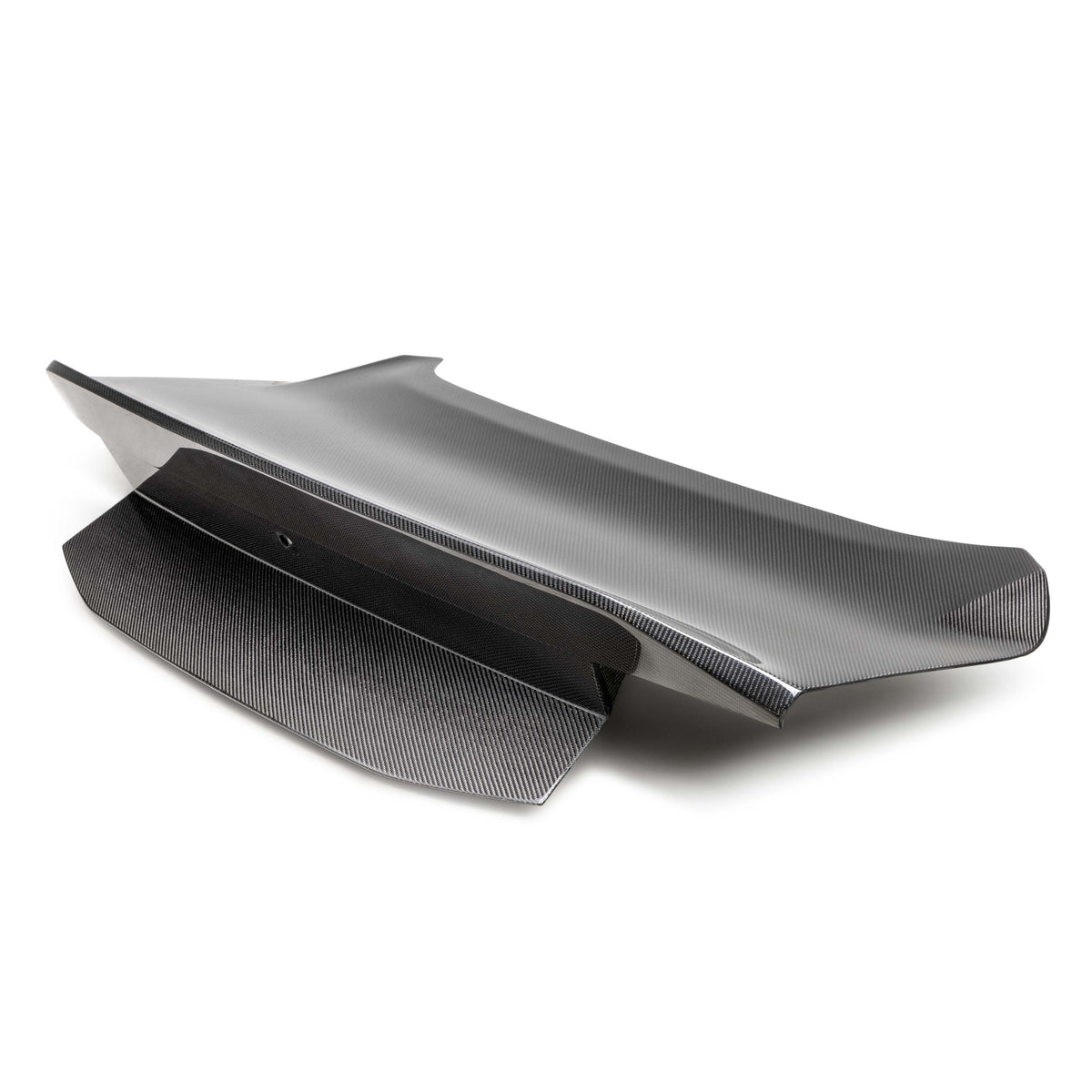 Anderson Composites Type-SA double sided carbon fiber 1-piece decklid with integrted spoiler for 2024-2026 Ford Mustang