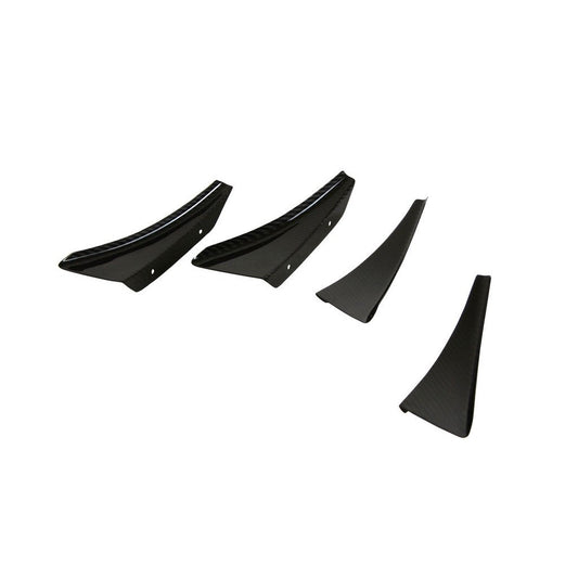 Carbon Fiber Front Bumper Canards - Audi R8 2017-2018
