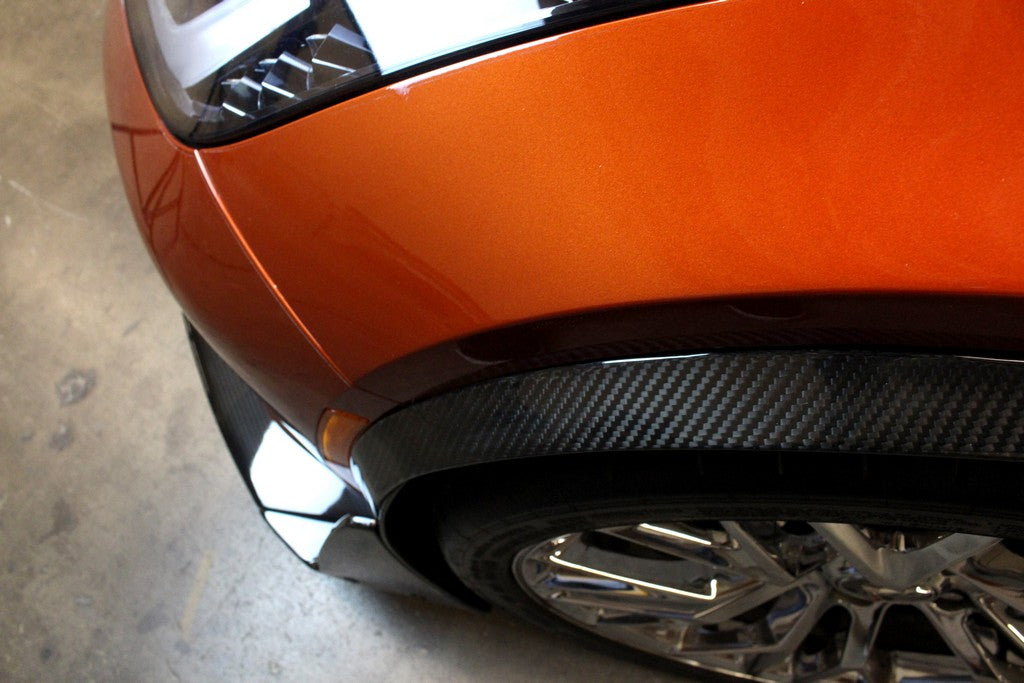 Carbon Fiber Front Airdam/ Lip-Chevrolet Corvette C7/ C7 Z06