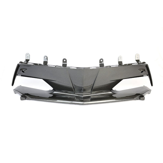 Carbon Fiber Front Bumper Center Bezel-Chevrolet Corvette C8 Stingray
