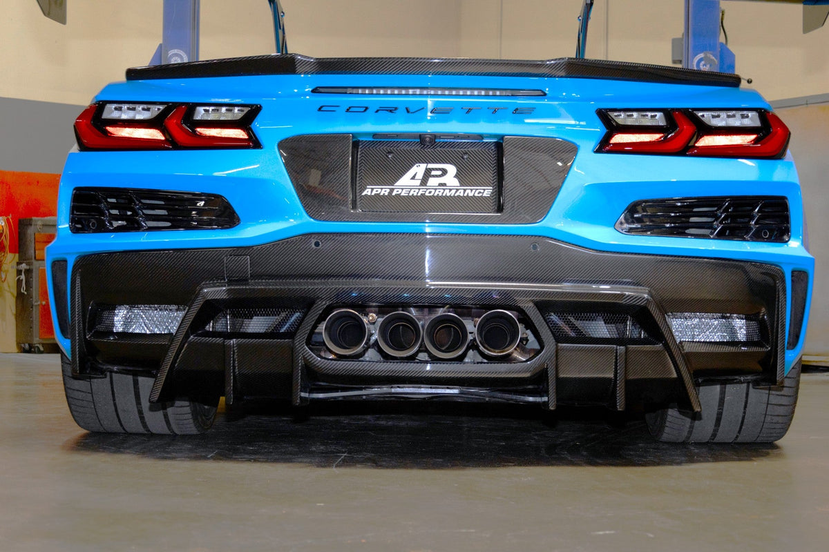 Carbon Fiber Rear Diffuser - Chevrolet C8 Corvette Z06/ZR1