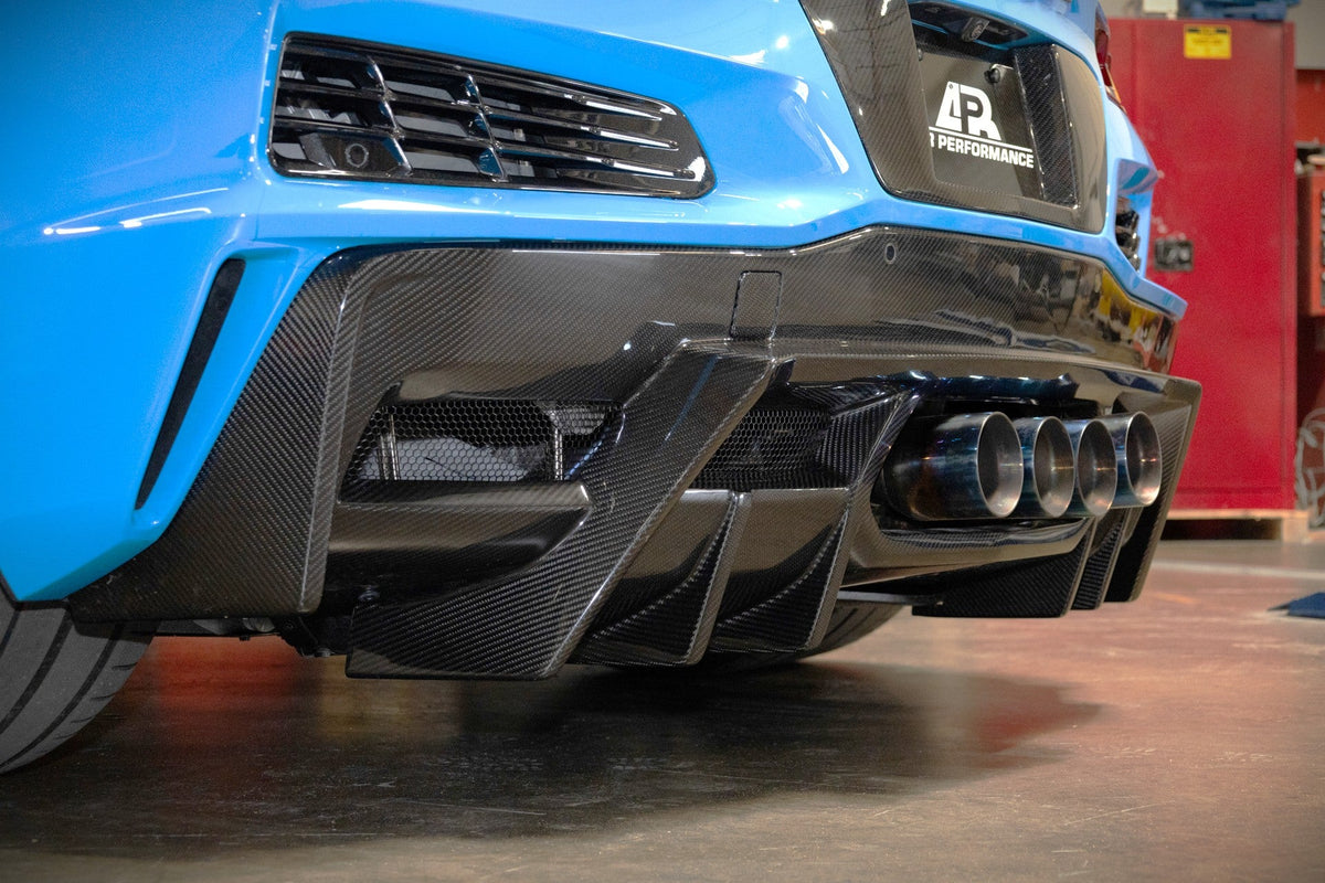 Carbon Fiber Rear Diffuser - Chevrolet C8 Corvette Z06/ZR1