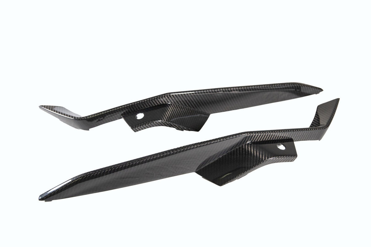 Carbon Fiber Front Bumper Grille Inserts - Chevrolet Corvette C8 Z06, ERay, ZR1, Grand Sport