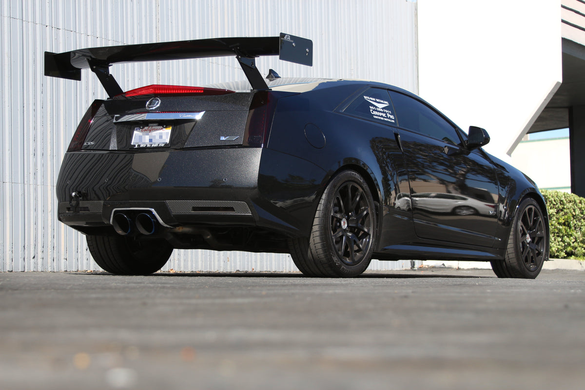 GTC-500 Carbon Fiber Adjustable Wing-2011-2015 Cadillac CTS-V Coupe