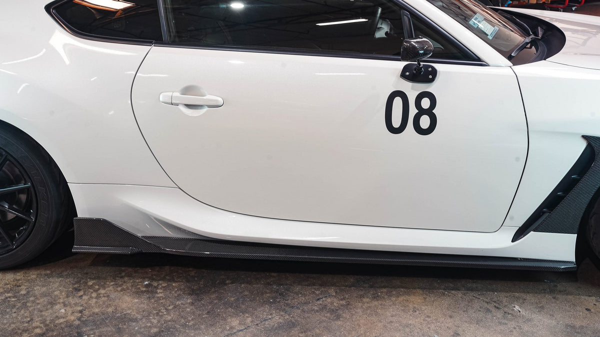 Carbon Fiber Side Rocker Extensions- 2022+Toyota GR86/ Subaru BRZ