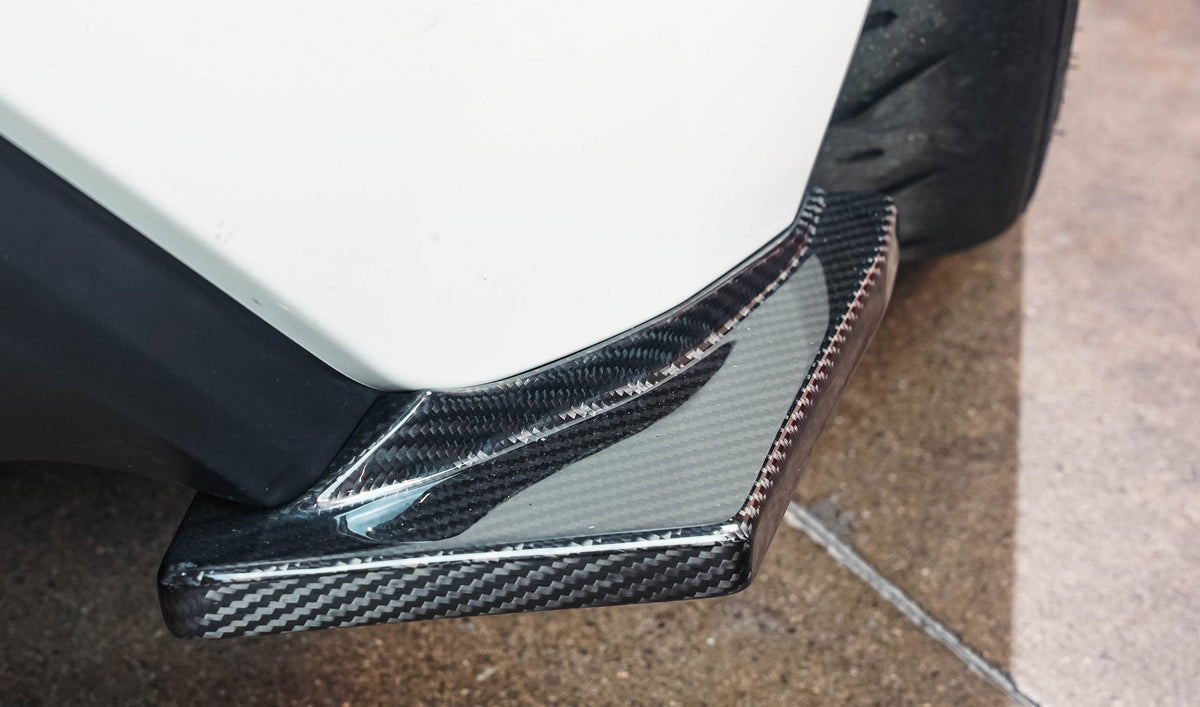 Carbon Fiber Rear Bumper Skirts- 2022+ Toyota GR86/ Subaru BRZ