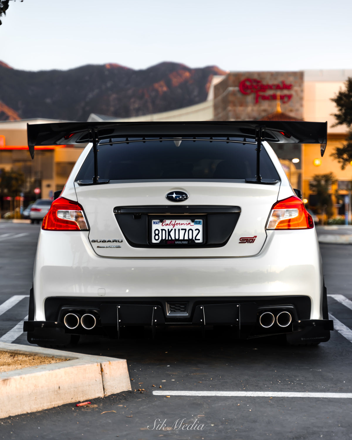 Carbon Fiber Trunk Garnish - Subaru WRX/ STI 2015-2021