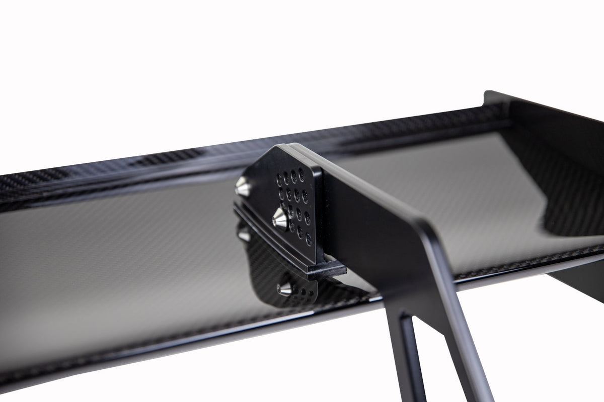 GT-250 Carbon Fiber Swan Neck Wing-Honda FK8 Civic Type R 2017 - 2021
