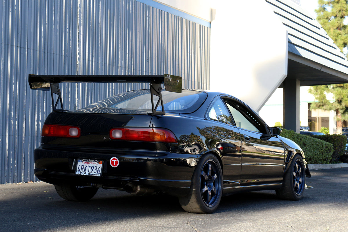 GT-250 61" Carbon Fiber Adjustable Wing - 1994-2001 Acura Integra