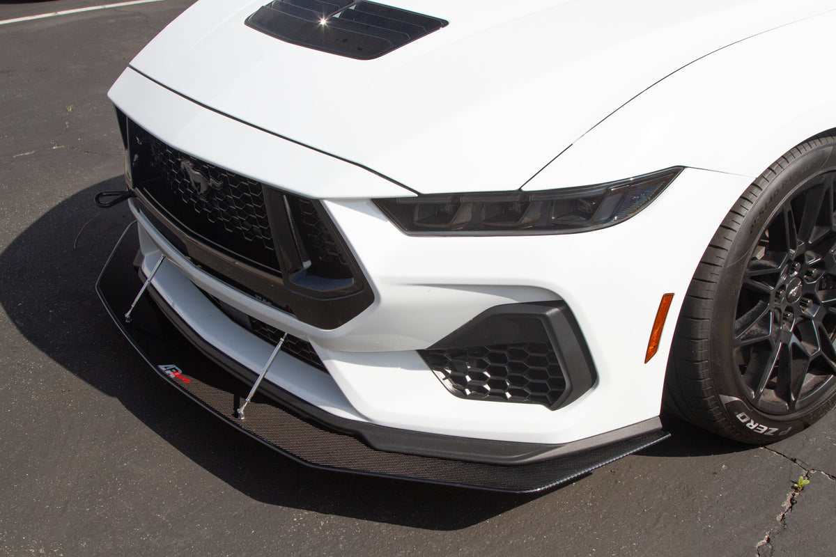 Carbon Fiber Front Wind Splitter - Ford S650 Mustang GT Performance Package 2024 - Current