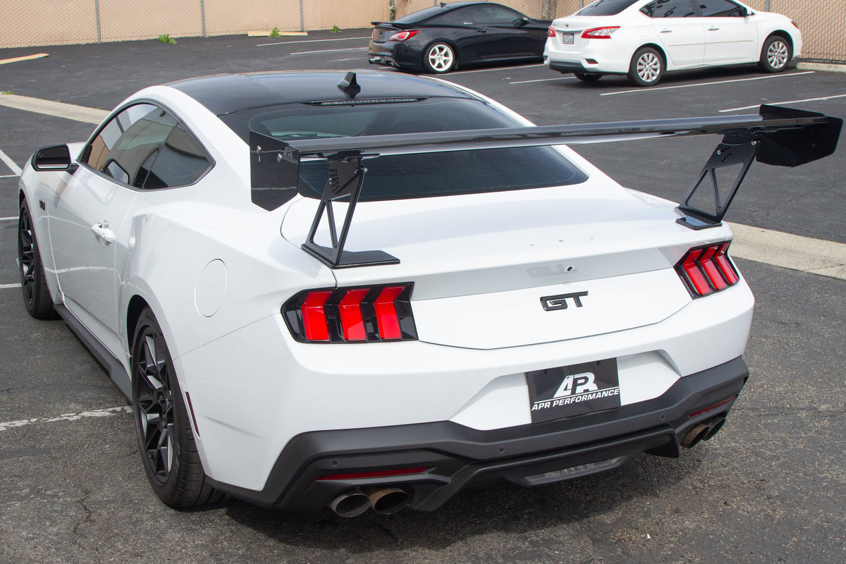 GT-250 Carbon Fiber Adjustable Wing - Ford S650 Mustang  2024 - Current