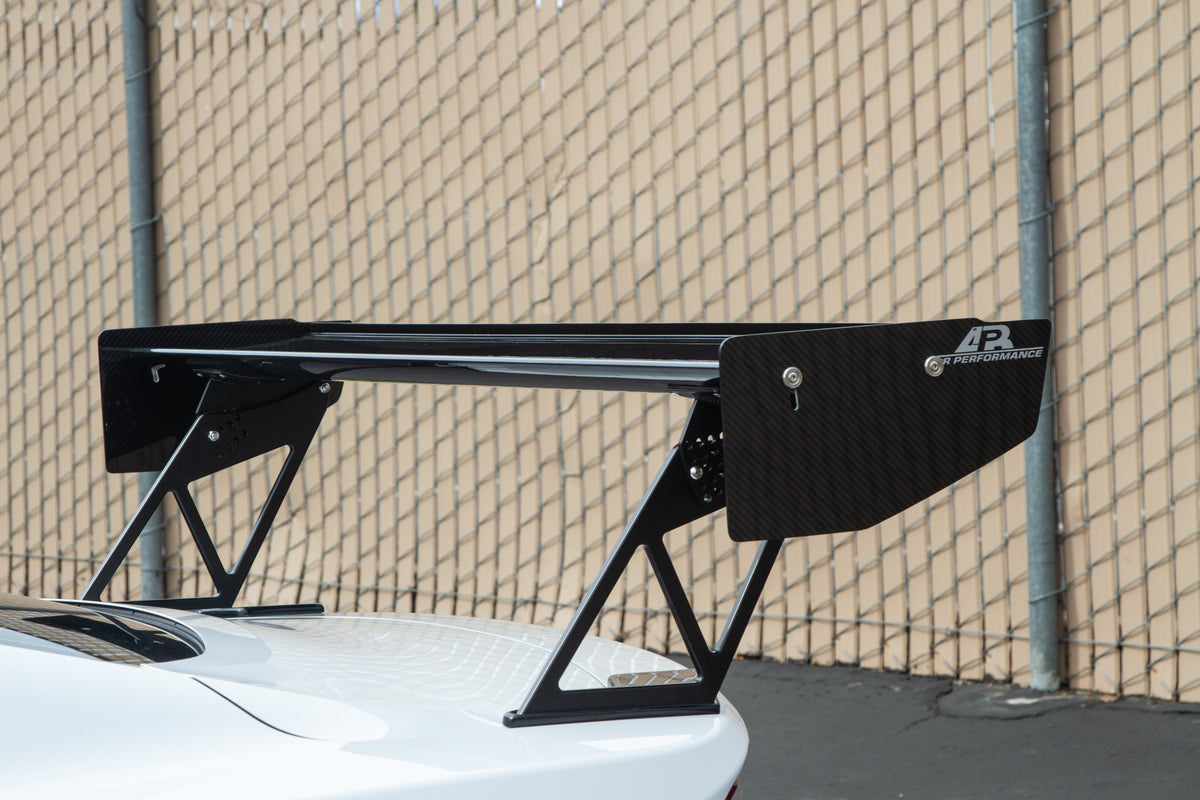 GT-250 Carbon Fiber Adjustable Wing - Ford S650 Mustang  2024 - Current