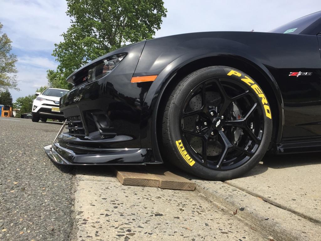 Carbon Fiber Front Wind Splitter- 2014 - 2015 Chevrolet Camaro Z28