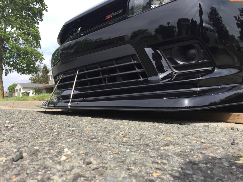 Carbon Fiber Front Wind Splitter- 2014 - 2015 Chevrolet Camaro Z28