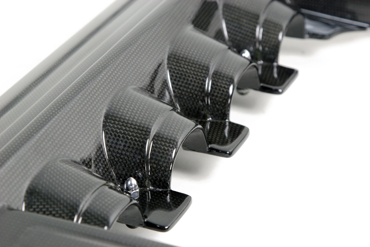 Carbon Fiber Engine Plenum Cover-Ford Mustang GT 5.0  2011-2014 (Manual Trans)