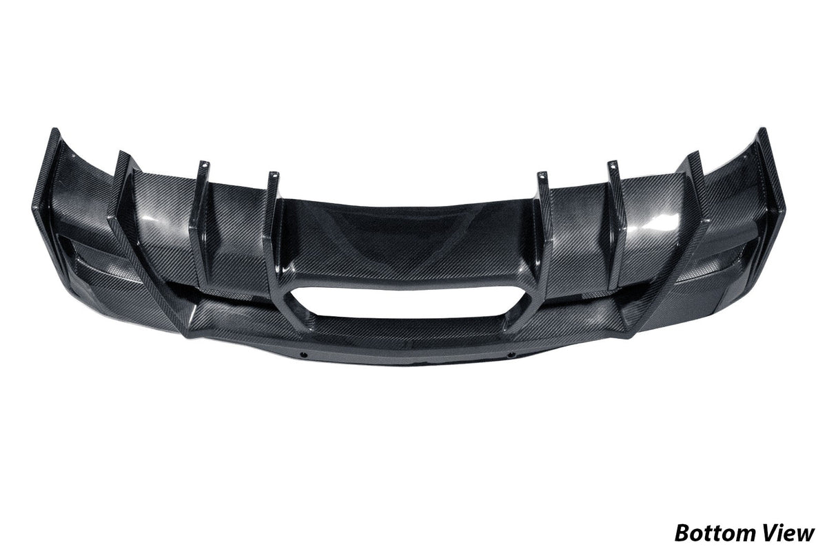 Carbon Fiber Rear Diffuser - Chevrolet C8 Corvette Z06/ZR1