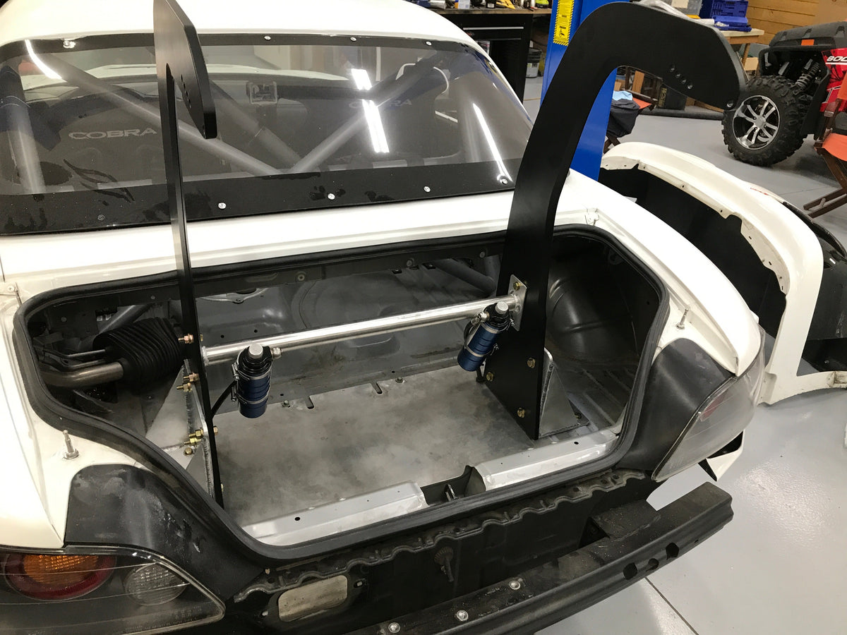 Carbon Fiber GT-1000 71" Swan Neck Wing-Universal