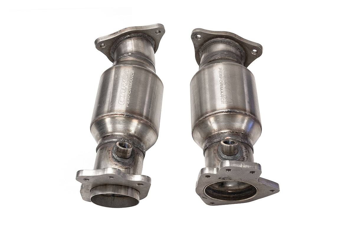 CORSA High-Flow Catalytic Converters for 2020-2024 Chevrolet Corvette C8 6.2L V8 - Coupe (16234)