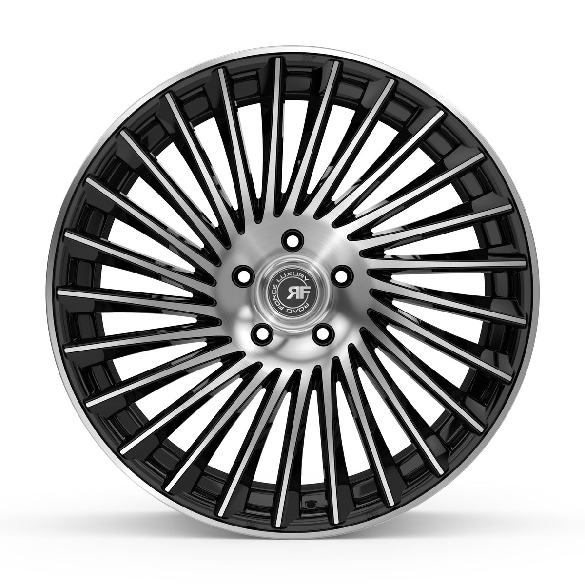 RoadForce Luxury RF23 Gloss Black with Machined Face — photo 3