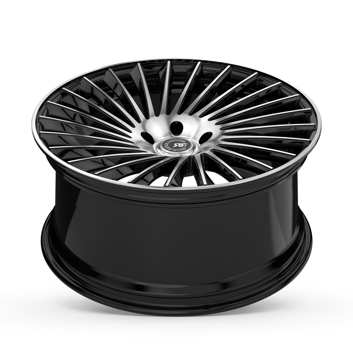 RoadForce Luxury RF23 Gloss Black with Machined Face — photo 2