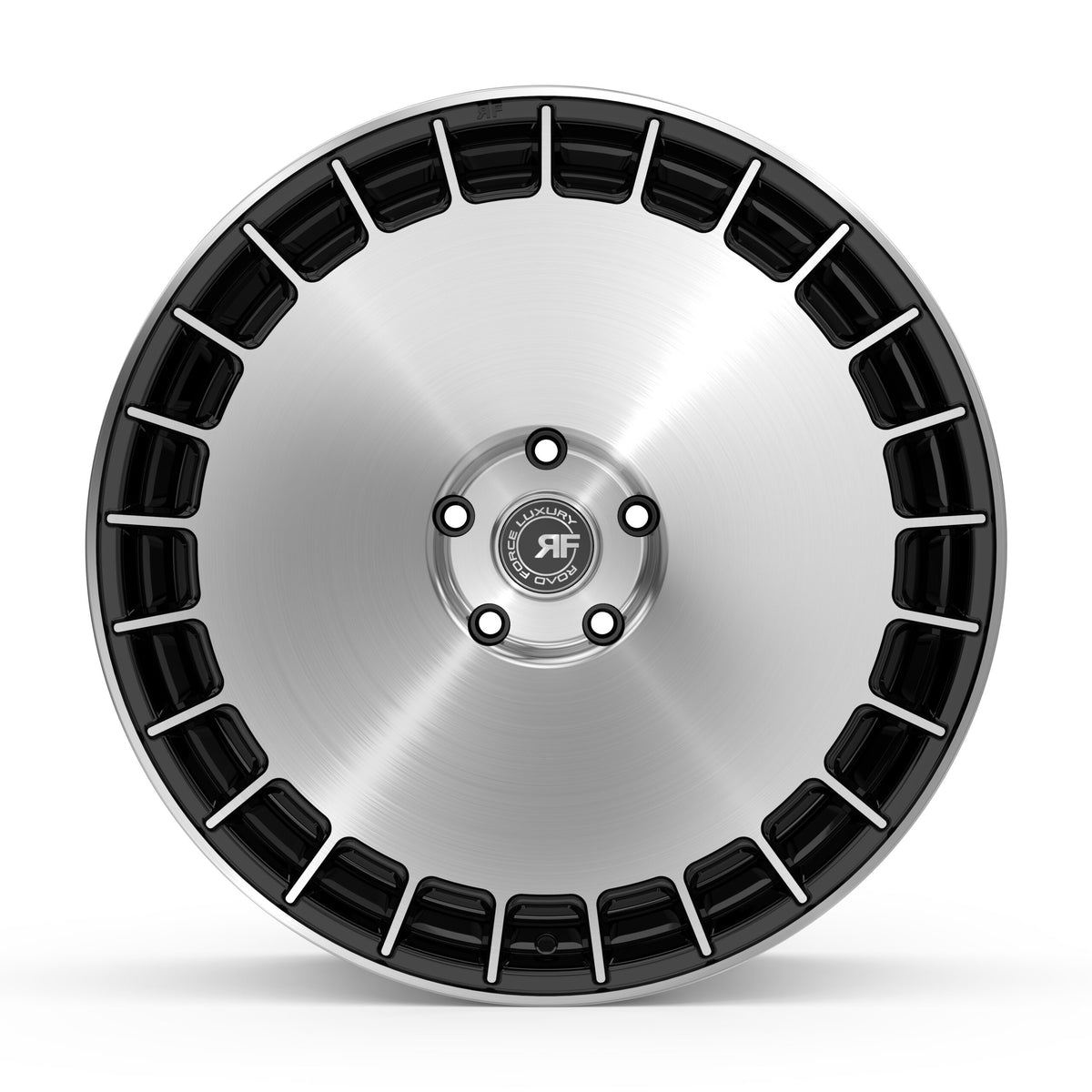 RoadForce Luxury RF30 FlowForm Gloss Black with Machined Face — photo 3