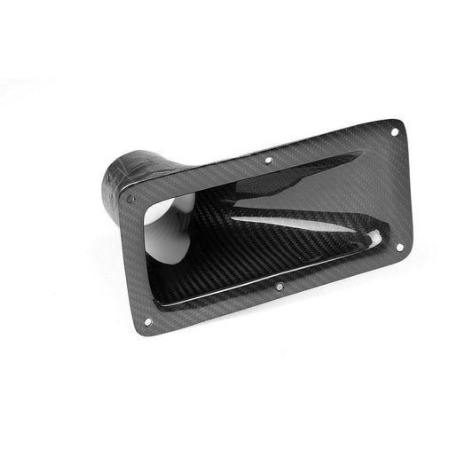 9.25" X 4.75" Carbon Fiber Air Inlet Duct w/ Flange-Universal