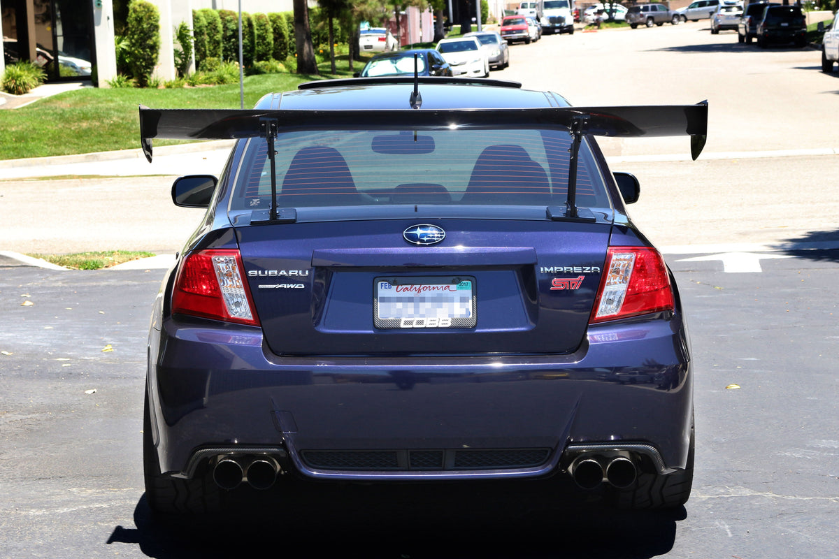 GTC-300 61" Carbon Fiber Adjustable Wing- Subaru STI  2011-2014
