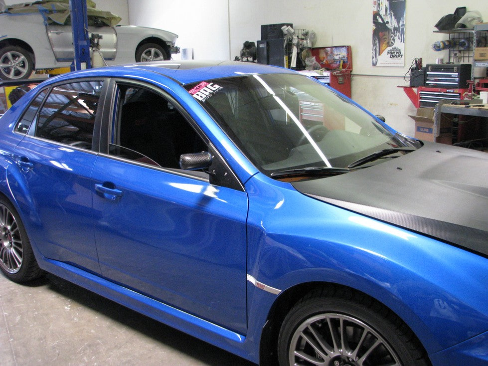 Formula GT3 Carbon Fiber Mirror/Black- 2002-2007 Subaru Impreza WRX/STI